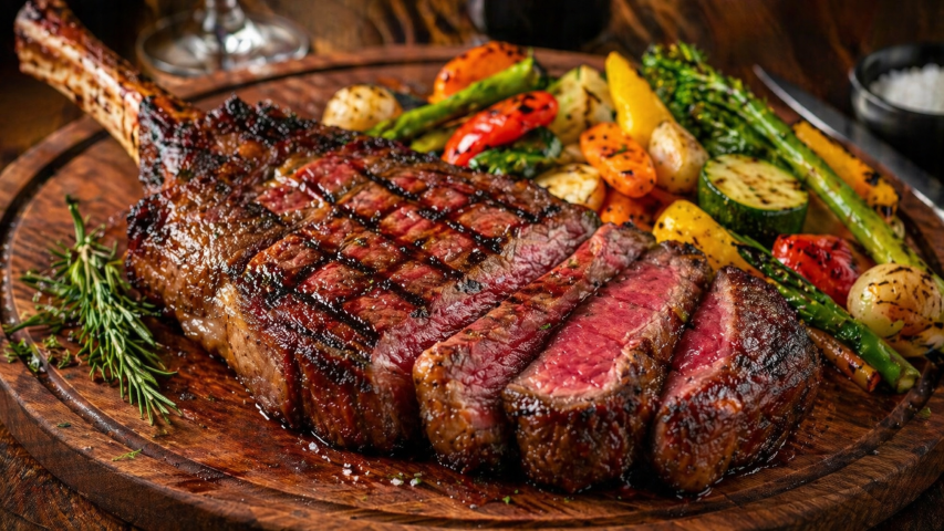 Chuletón de ternera Tomahawk Sagunto