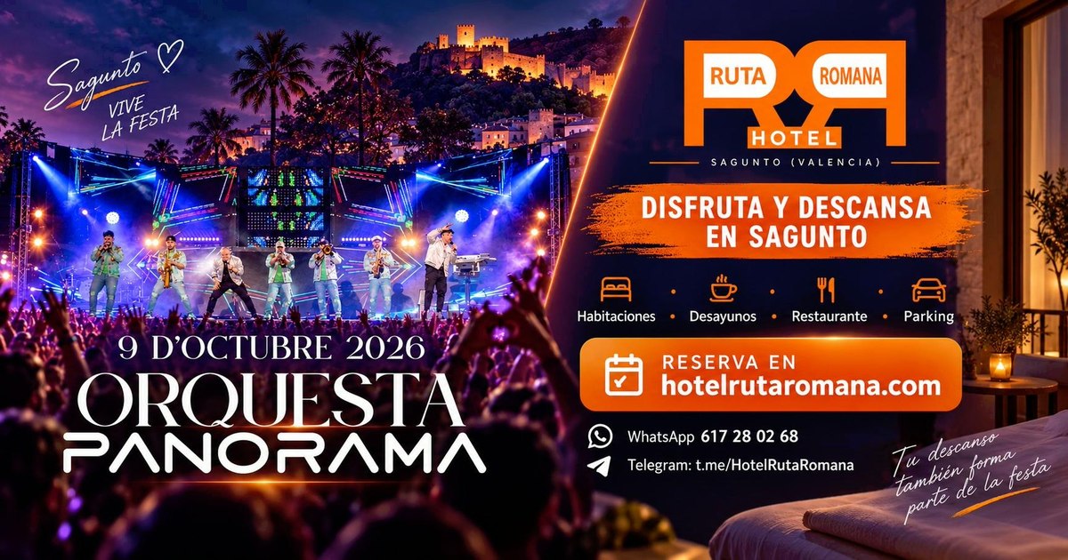 9 d'Octubre 2026 Día de la Comunitat Valenciana Sagunto