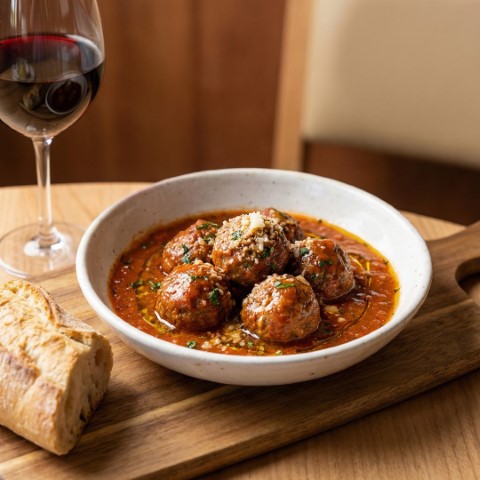 Albóndigas en Salsa Sagunto