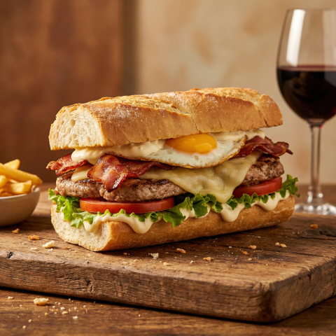 Bocadillo Chivito Sagunto