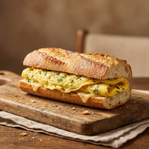 Bocadillo de Tortilla Francesa Sagunto