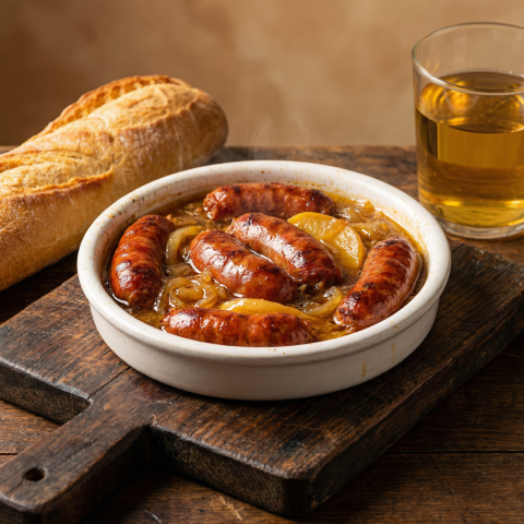 Choricitos a la Sidra Sagunto