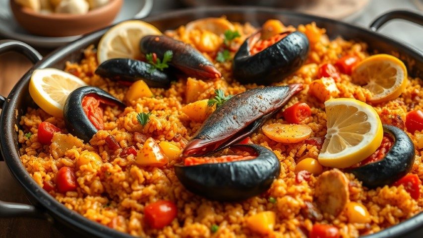 Paella valenciana